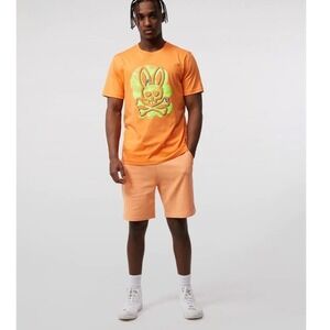 Psycho‎ Bunny Mens Shaw Shorts in Sunset Sky Size XXS